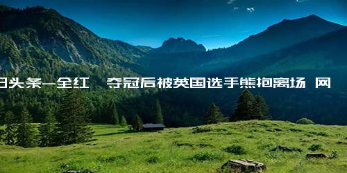 今日头条-全红婵夺冠后被英国选手熊抱离场 网友调侃“冠军”被英国人“揽入怀中”